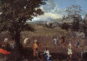Nicolas Poussin The Summer  Ruth and Boaz Sweden oil painting reproduction